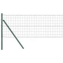 ogrodzenie-z-slupkami-zielony-0-8-x-10-m-stal