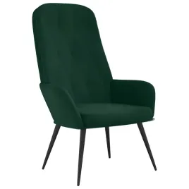 fotel-ciemnozielony-obity-aksamitem