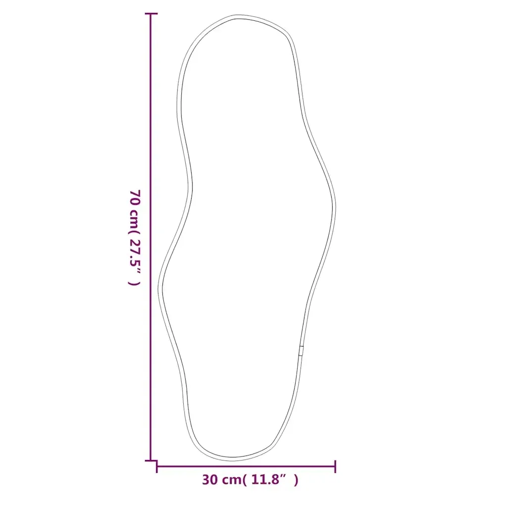 lustro-scienne-czarne-70x30-cm