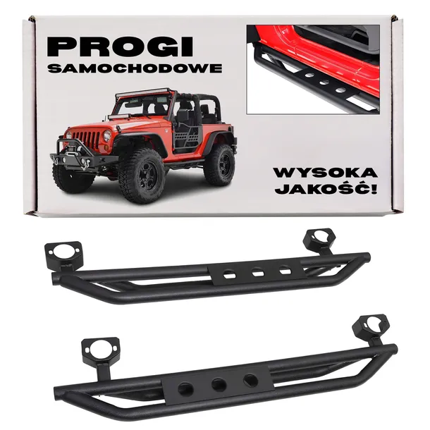 JEEP WRANGLER JK 2 DRZWI 2007-2018 ORUROWANIE BOCZNE RAPTOR 51-0346 + ŚRUBY