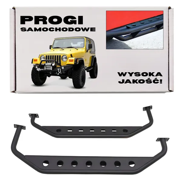 JEEP WRANGLER YJ/TJ 1987-2006 ORUROWANIE BOCZNE RAPTOR + ŚRUBY