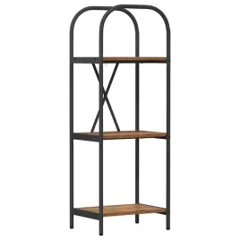 polka-na-ksiazki-stare-drewno-40-x-30-x-109-cm