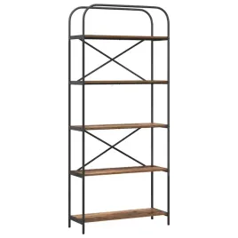 polka-na-ksiazki-stare-drewno-80-x-30-x-183-cm
