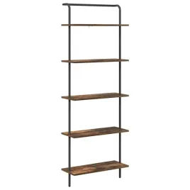 polka-na-ksiazki-wedzony-dab-60-x-24-x-168-cm