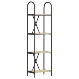 polka-na-ksiazki-dab-sonoma-40-x-30-x-146-cm