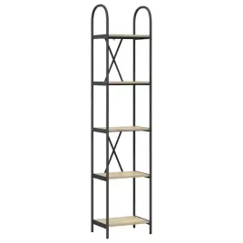 polka-na-ksiazki-dab-sonoma-40-x-30-x-183-cm