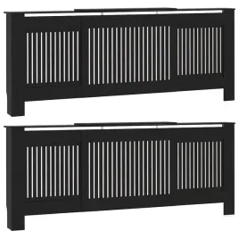 pokrywa-grzejnika-2-pcs-czarny-205x20-5x81-5cm