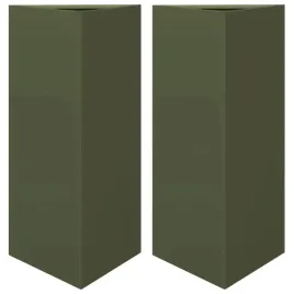 donice-ogrodowe-2-szt-oliwkowe-trojkatne-40x345x70-cm