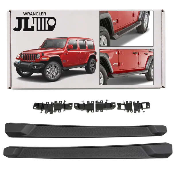 JEEP WRANGLER JL 2018+ 4D STOPNIE BOCZNE PROGI SAMOCHODOWE 82215164