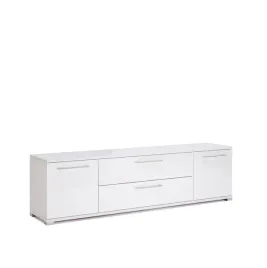 family-fm-190-wb-komoda-rtv-2d2s-bialy-mat-bialy-polysk