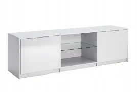roma-rm-160-wb-komoda-rtv-2-drzwiowa-bialy-mat-bialy-polysk