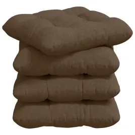 poduszki-na-siedziska-4-pcs-brazowy-40-x-40-x-12-cm-tkanina