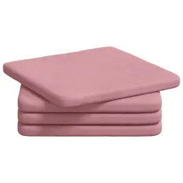 poduszki-na-siedziska-4-pcs-rozowy-40-x-40-x-3-cm-aksamit