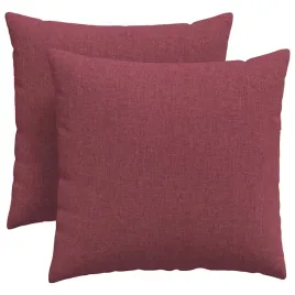 poduszki-na-sofe-2-pcs-czerwone-wino-45-x-45-cm-tkanina