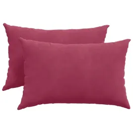 poduszki-na-sofe-2-pcs-czerwone-wino-60-x-40-cm