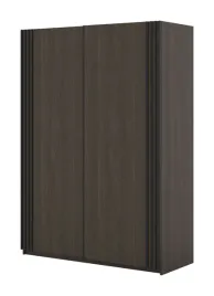 niva-szafa-2-drzwi-przesuwnych-150-cm-z-lamelami-dab-dunin-czarny-mat