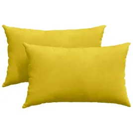 poduszki-na-sofe-2-pcs-zolty-50-x-30-cm-tkanina-sztruksowa