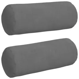 poduszki-walkowe-2-pcs-ciemnoszary-o-15-x-40-cm