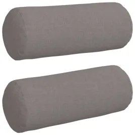 poduszki-walkowe-2-pcs-ciemnoszary-o-15-x-40-cm-tkanina