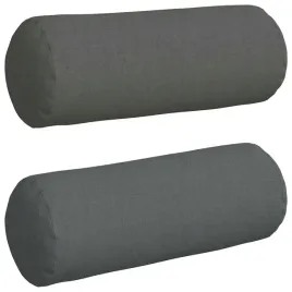 poduszki-walkowe-2-pcs-ciemnoszary-o-25-x-70-cm-tkanina