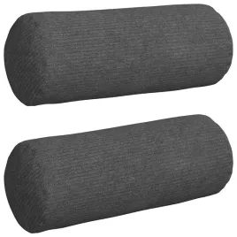poduszki-walkowe-2-pcs-ciemnoszary-o-15-x-40-cm
