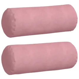 poduszki-walkowe-2-pcs-rozowy-o-25-x-70-cm-tkanina-sztruksowa