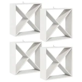 regal-na-wino-4-pcs-bialy-62-x-25-x-62-cm-lite-drewno-sosnowe