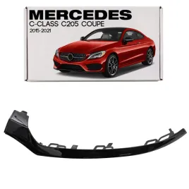 mercedes-c-c205-coupe-2015-21-listwa-przod-zderzak-lewa-czarna-a2058852500