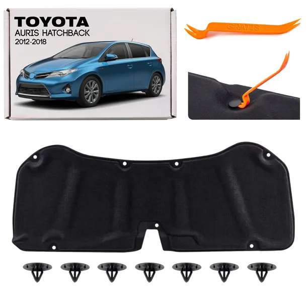 TOYOTA AURIS II 2012-2018 HATCHBACK WYGŁUSZENIE MASKI 5334102340