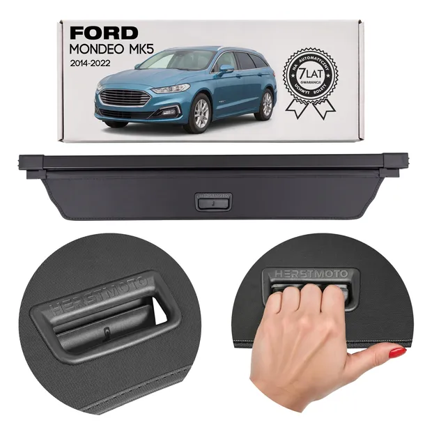 FORD MONDEO MK5 V 2014-2022 KOMBI ROLETA BAGAŻNIKA CZARNA DS73N55066AC