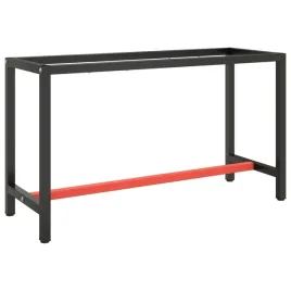 rama-do-stolu-roboczego-czerwono-czarna-140x50x79-cm-metal