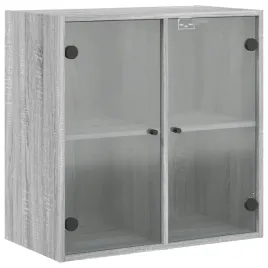 szafka-wiszaca-szklane-drzwi-szary-dab-sonoma-68x37x685-cm