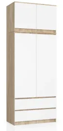 szafa-z-nadstawka-s90-2d-2sz-clp-pk-dab-sonoma-biala