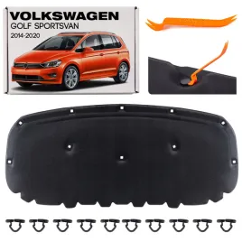 vw-golf-sportsvan-2014-2020-wygluszenie-maski-komplet-spinki-510863831