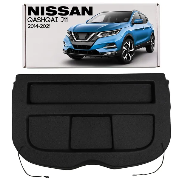 NISSAN QASHQAI II J11 2014-2021 PÓŁKA BAGAŻNIKA 79910-4EA0A NOWA CZARNA