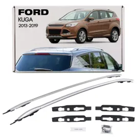 ford-kuga-mk2-ii-2013-2019-relingi-dachowe-srebrne-oem-dj5z7855100ba