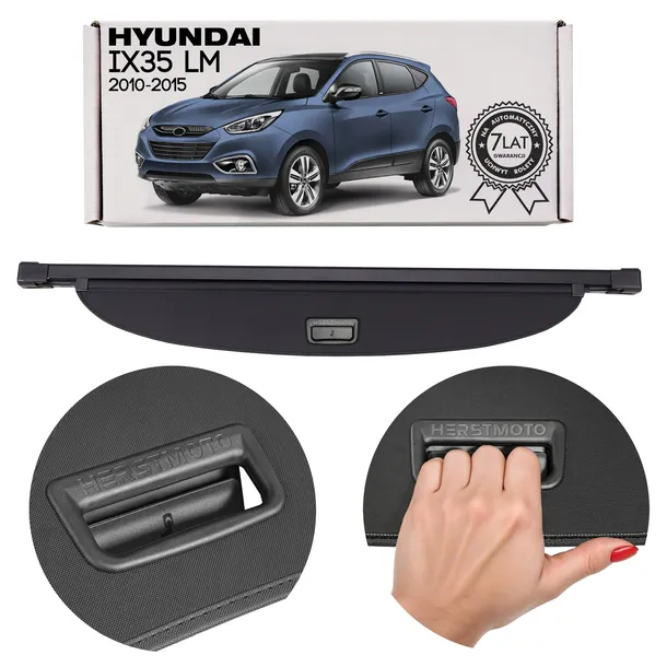 HYUNDAI ix35 LM 2010-2015 ROLETA BAGAŻNIKA CZARNA 85910-24000