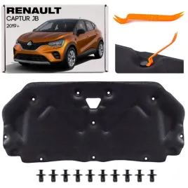 renault-captur-ii-jb-2019-wygluszenie-maski-komplet-ze-spinkami-658407258r