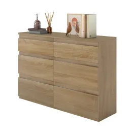 komoda-balconera-100-x-30-x-70cm-dab-brazowy-odcienie-bezu
