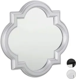 lustro-relaxdays-scienne-rama-tworzywo-sztuczne-395-x-395-mm-biale