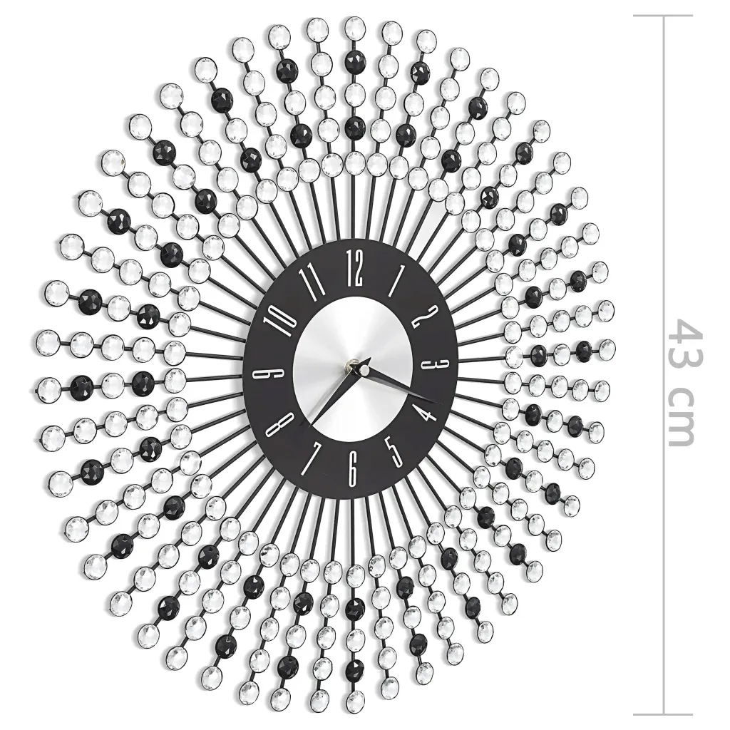 zegar-scienny-nowoczesny-do-salonu-o43-cm-czarny-metal-krysztalowy-stan-nowy