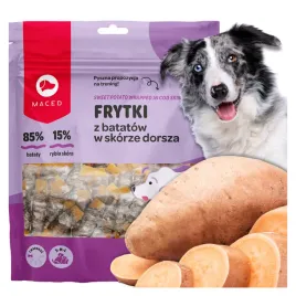 przysmak-dla-psa-smakolyki-psow-frytki-z-batatow-w-skorze-dorsza-500g-maced
