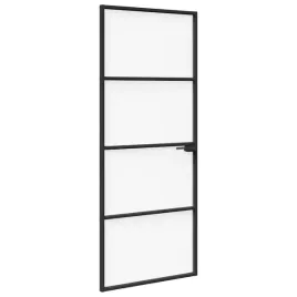 drzwi-domowe-83-x-2015-x-35-cm-aluminium-i-szklo-hartowane
