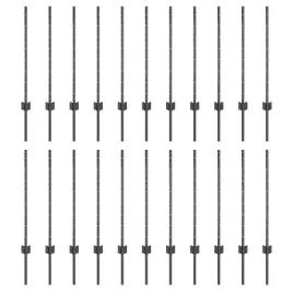 slupki-ogrodzeniowe-22-pcs-szary-120-cm-stal