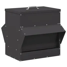 metalowy-karmnik-dla-kur-z-daszkiem-stalowy-20-kg-czarny