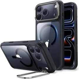 esr-hybrid-magnetic-etui-magsafe-do-iphone-17-pro-max-stojak-tytan-czarny