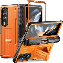 luggage-etui-do-samsung-galaxy-z-fold-4-uchwyt-na-rysik-stojak-pomaranczowy