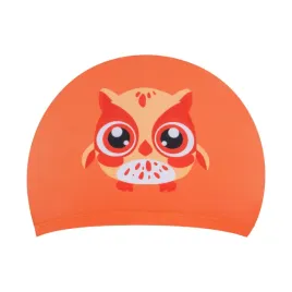 czepek-plywacki-materialowy-dla-dzieci-na-basen-kolorowy-aqua-sport-sowa