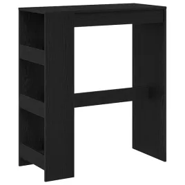 stolik-barowy-z-polkami-czarny-dab-90x40x103