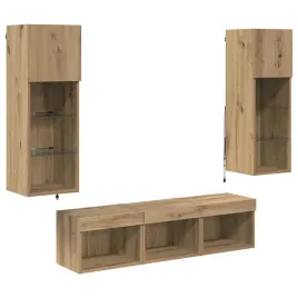 jednostki-do-montazu-telewizora-na-scianie-5-pcs-czarny-dab